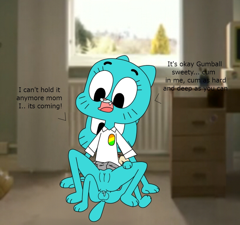 gumball world of cactus the amazing Constraint copulation sequester gangbang edition